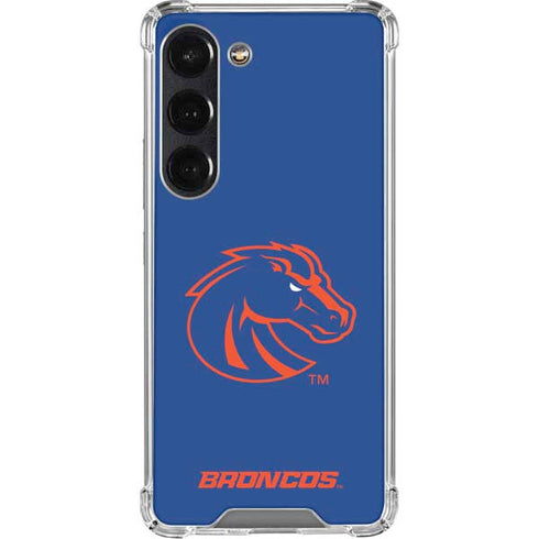 Boise State University Broncos Mascot Galaxy S23 Clear Case