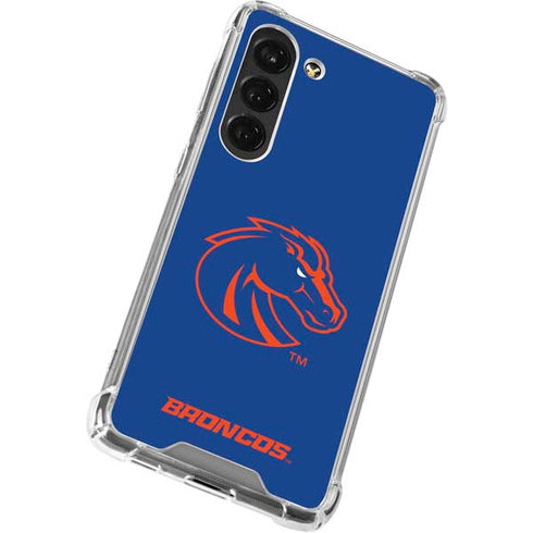 Boise State University Broncos Mascot Galaxy S23 Clear Case