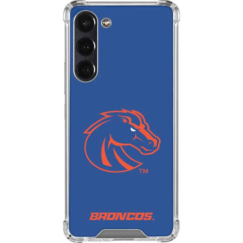 Boise State University Broncos Mascot Galaxy S23 FE Clear Case