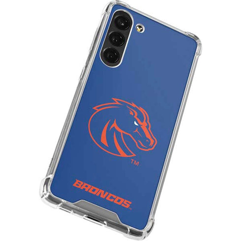 Boise State University Broncos Mascot Galaxy S23 Plus Clear Case