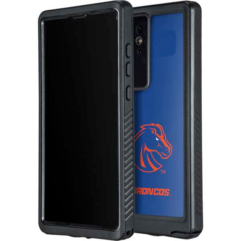 Boise State University Broncos Mascot Galaxy S24 Ultra Waterproof Case