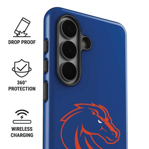 Boise State University Broncos Mascot Galaxy S26 Plus Impact Case