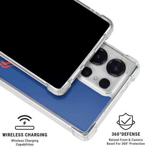 Boise State University Broncos Mascot Galaxy S26 Ultra Clear Case