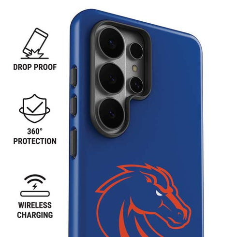 Boise State University Broncos Mascot Galaxy S26 Ultra Impact Case