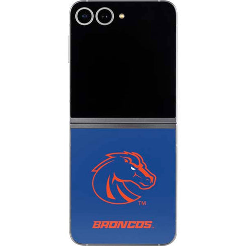 Boise State University Broncos Mascot Galaxy Z Flip6 Skin