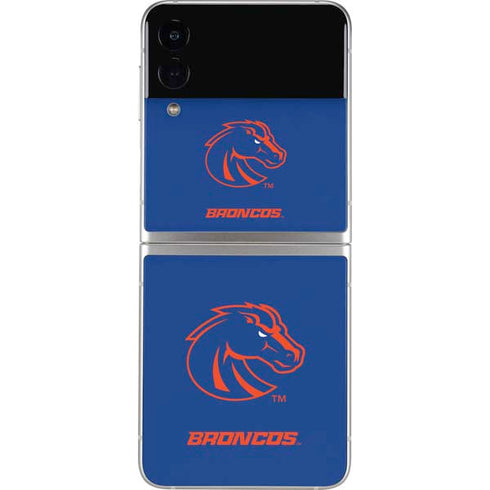 Boise State University Broncos Mascot Galaxy Z Flip3 5G Skin