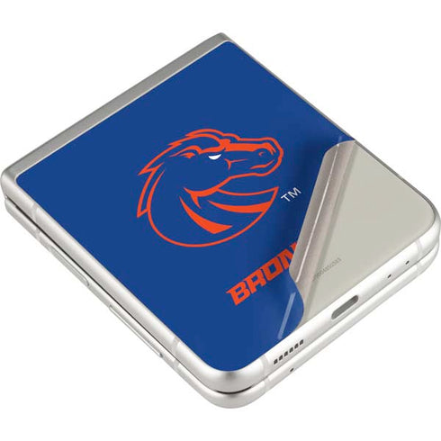 Boise State University Broncos Mascot Galaxy Z Flip4 5G Skin