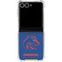 Boise State University Broncos Mascot Galaxy Z Flip7 Clear Case