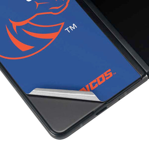 Boise State University Broncos Mascot Galaxy Z Fold4 5G Skin