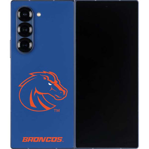 Boise State University Broncos Mascot Galaxy Z Fold6 Skin