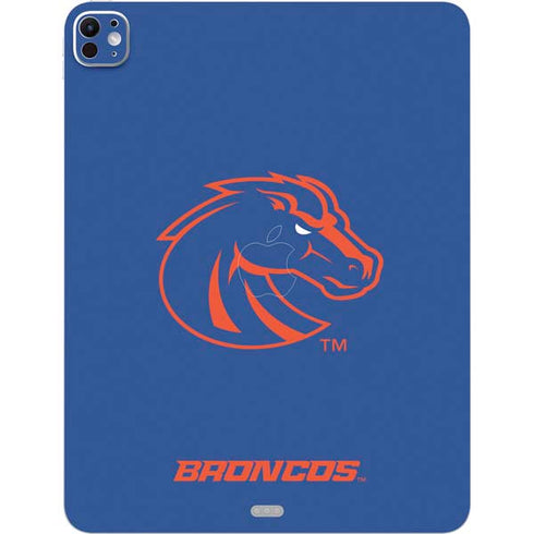 Boise State University Broncos Mascot iPad Pro 13in M4 (2024) Skin
