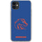Boise State University Broncos Mascot iPhone 11 Clear Case