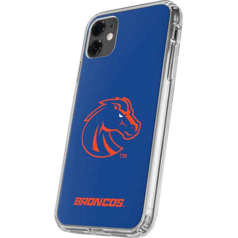 Boise State University Broncos Mascot iPhone 11 Clear Case