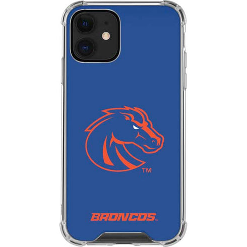 Boise State University Broncos Mascot iPhone 12 Mini Clear Case