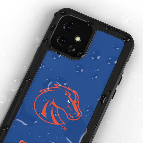 Boise State University Broncos Mascot iPhone 12 Mini Waterproof Case