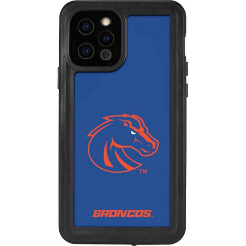 Boise State University Broncos Mascot iPhone 12 Pro Waterproof Case