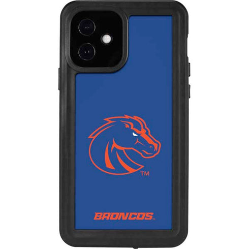 Boise State University Broncos Mascot iPhone 12 Waterproof Case