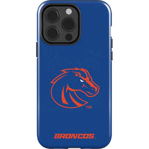 Boise State University Broncos Mascot iPhone 14 Pro Impact Case