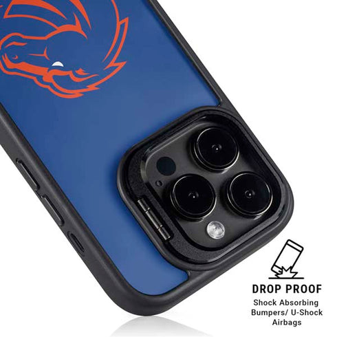 Boise State University Broncos Mascot iPhone 14 Pro Kickstand Case