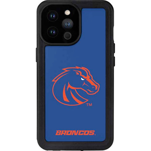 Boise State University Broncos Mascot iPhone 14 Pro Max Waterproof Case