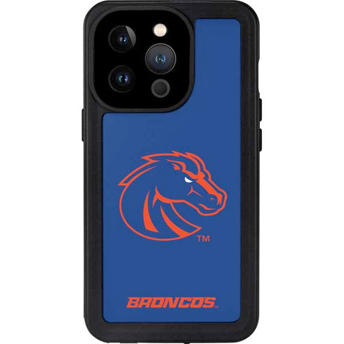 Boise State University Broncos Mascot iPhone 14 Pro Waterproof Case