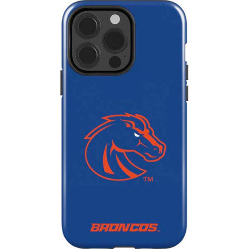 Boise State University Broncos Mascot iPhone 15 Pro Impact Case