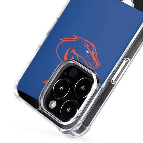 Boise State University Broncos Mascot iPhone 15 Pro Max MagSafe Case