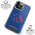 Boise State University Broncos Mascot iPhone 16 Pro Clear Case