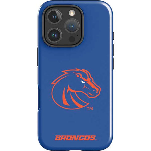 Boise State University Broncos Mascot iPhone 16 Pro Impact Case