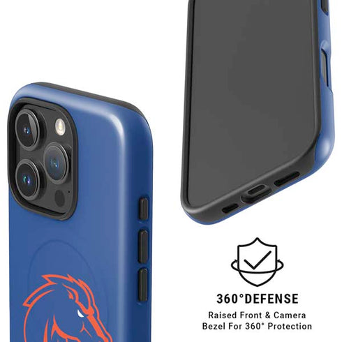 Boise State University Broncos Mascot iPhone 16 Pro Max Magsafe Impact Case