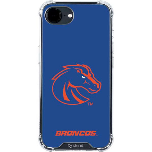 Boise State University Broncos Mascot iPhone 16e Clear Case