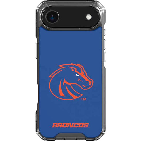 Boise State University Broncos Mascot iPhone 17 Air Clear Case