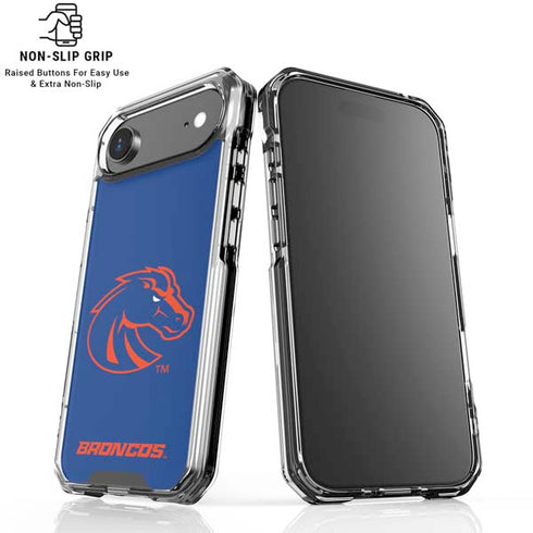 Boise State University Broncos Mascot iPhone 17 Air Clear Case