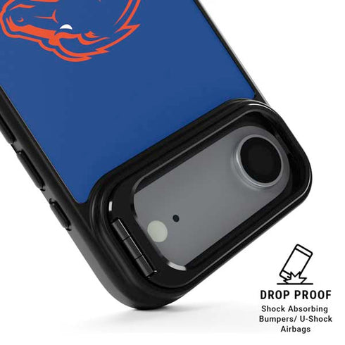 Boise State University Broncos Mascot iPhone 17 Air Kickstand Case