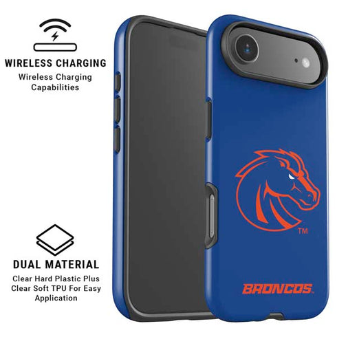 Boise State University Broncos Mascot iPhone 17 Air Magsafe Impact Case