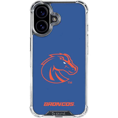 Boise State University Broncos Mascot iPhone 17 Clear Case