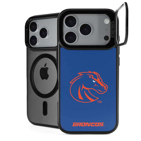 Boise State University Broncos Mascot iPhone 17 Pro Max Kickstand Case