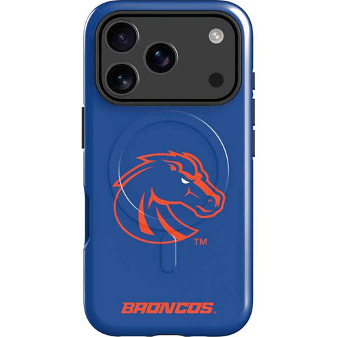Boise State University Broncos Mascot iPhone 17 Pro Max Magsafe Impact Case