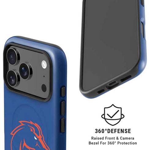 Boise State University Broncos Mascot iPhone 17 Pro Max Magsafe Impact Case