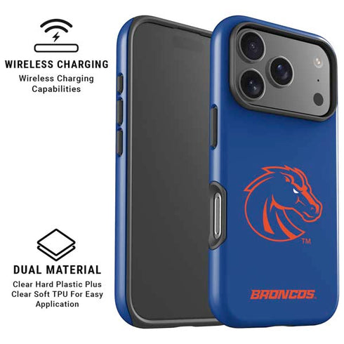 Boise State University Broncos Mascot iPhone 17 Pro Max Magsafe Impact Case