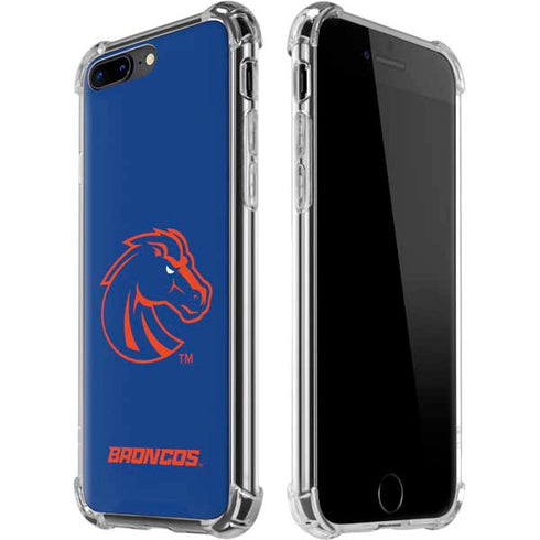 Boise State University Broncos Mascot iPhone 7/8 Plus Clear Case