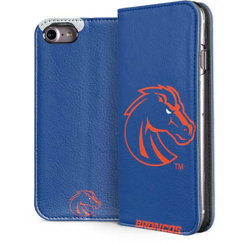 Boise State University Broncos Mascot iPhone 7 Folio Case