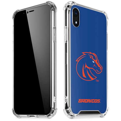 Boise State University Broncos Mascot iPhone XR Clear Case