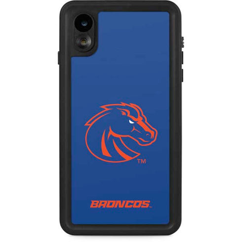 Boise State University Broncos Mascot iPhone XR Waterproof Case
