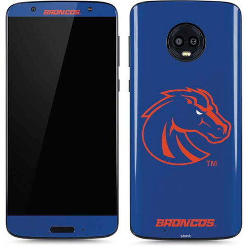 Boise State University Broncos Mascot Moto G6 Skin