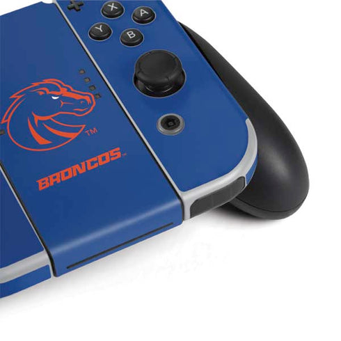 Boise State University Broncos Mascot Nintendo Switch OLED (2021) Skin