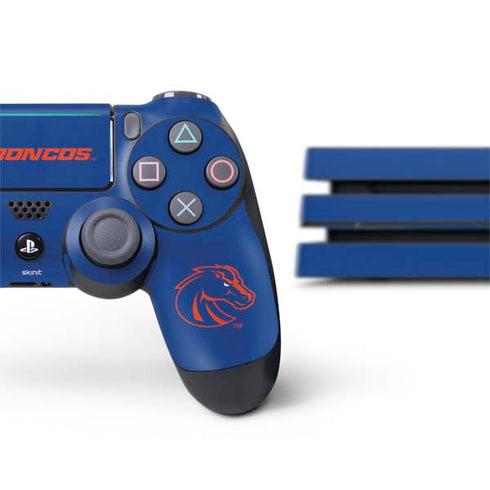 Boise State University Broncos Mascot PS4 Pro Bundle Skin