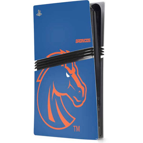 Boise State University Broncos Mascot PS5 Pro Console Skin
