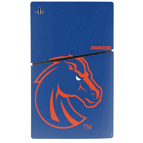 Boise State University Broncos Mascot PS5 Slim Digital Edition Bundle Skin