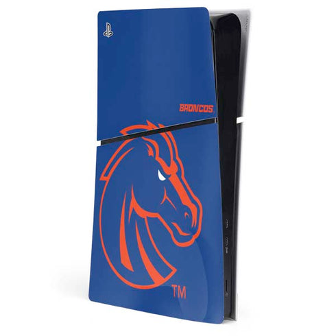Boise State University Broncos Mascot PS5 Slim Digital Edition Console Skin